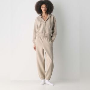 Aritzia Cozy Sweatfleece Mega Jogger Marcona Beige L